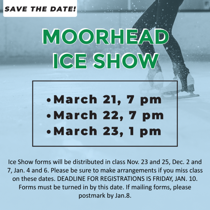 Moorhead Ice Show 2025 Graphic