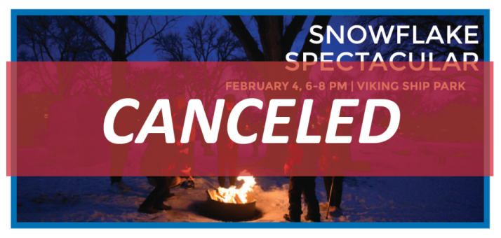 Frostival Snowflake Spectacular Canceled Graphic