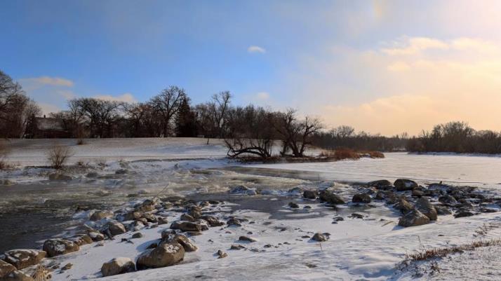 Woodlawn river winter pic 2024