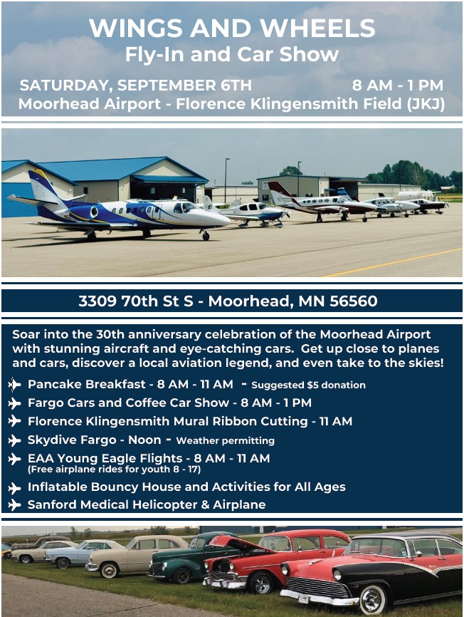 Moorhead Airport Event Flyer